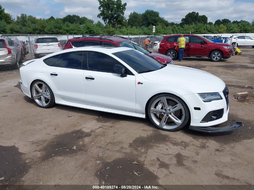 2014 Audi Rs 7 4.0T Prestige VIN: WUAW2BFC6EN903123 Lot: 40189274