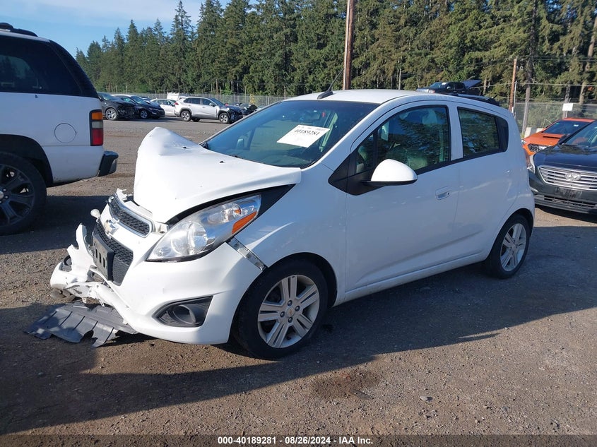 2014 CHEVROLET SPARK 1LT - KL8CD6S94EC564541