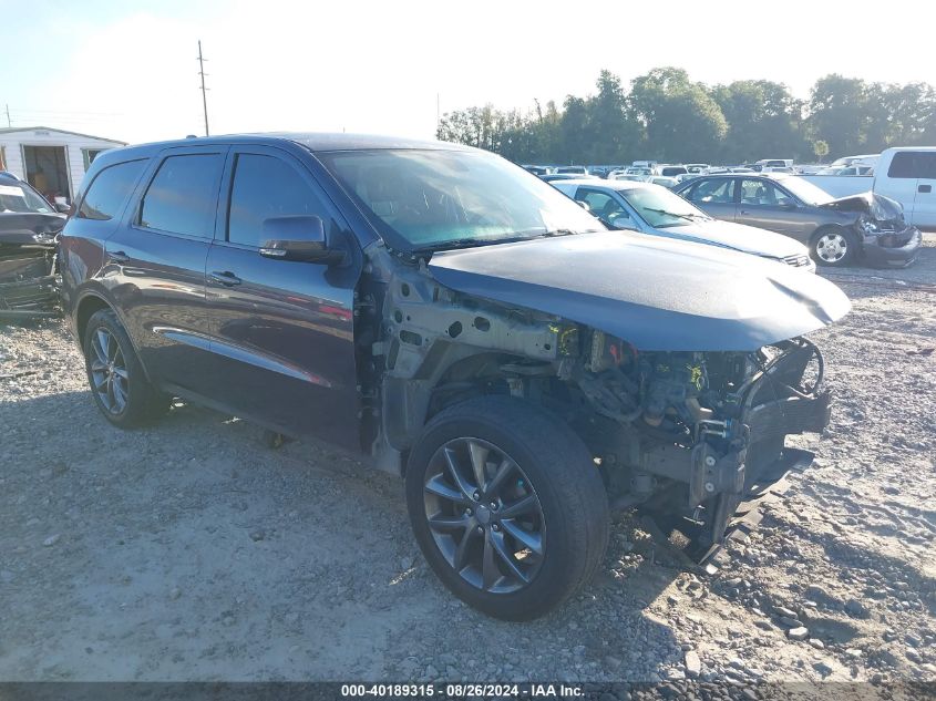 2017 Dodge Durango Gt Rwd VIN: 1C4RDHDGXHC697592 Lot: 40189315