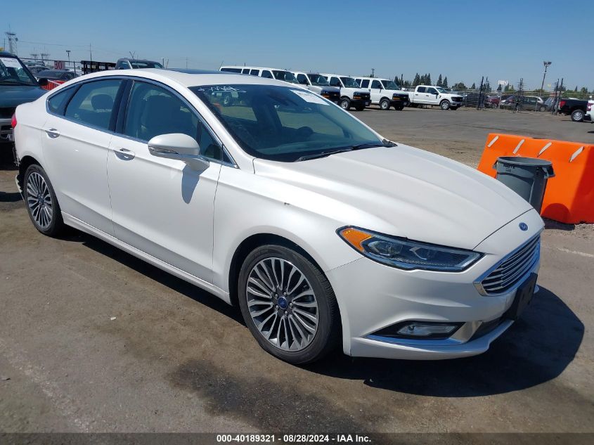 2017 FORD FUSION ENERGI SE LUXURY - 3FA6P0PU1HR215628