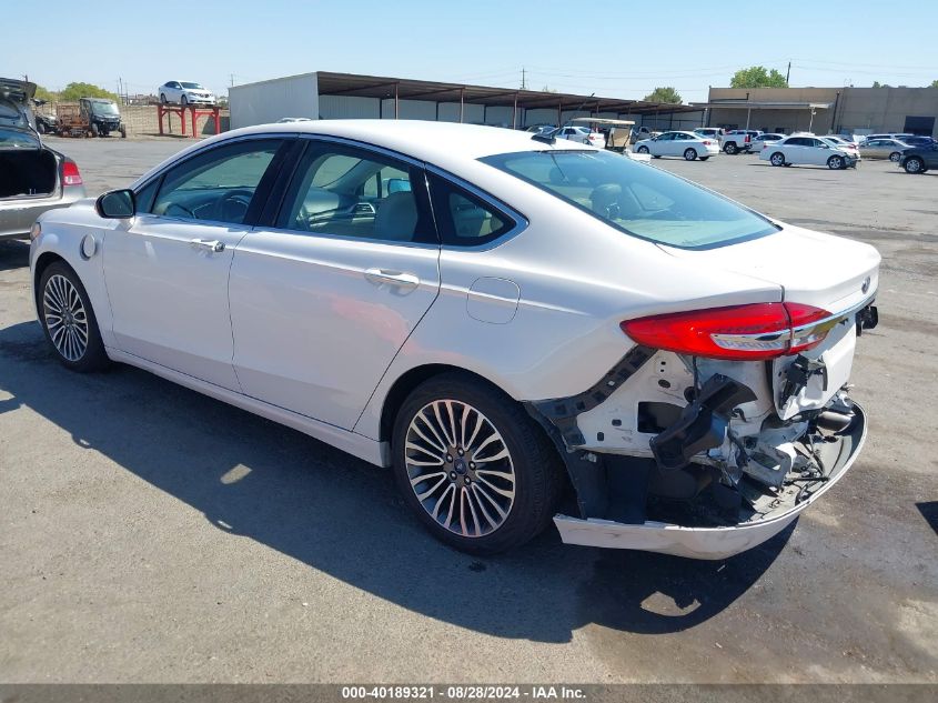 2017 FORD FUSION ENERGI SE LUXURY - 3FA6P0PU1HR215628