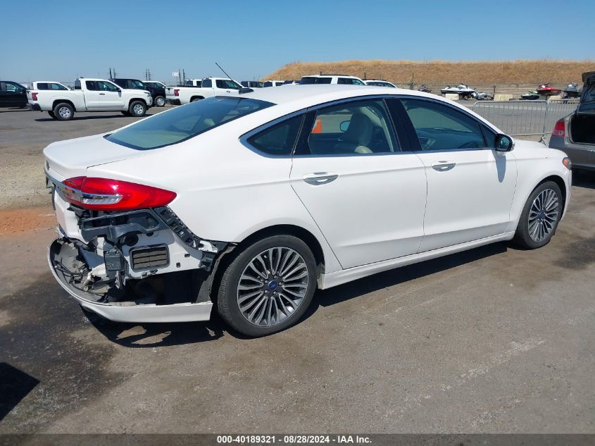 2017 FORD FUSION ENERGI SE LUXURY - 3FA6P0PU1HR215628