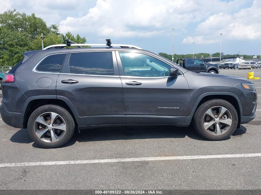 2019 Jeep Cherokee Limited 4X4 VIN: 1C4PJMDX8KD200324 Lot: 40189322