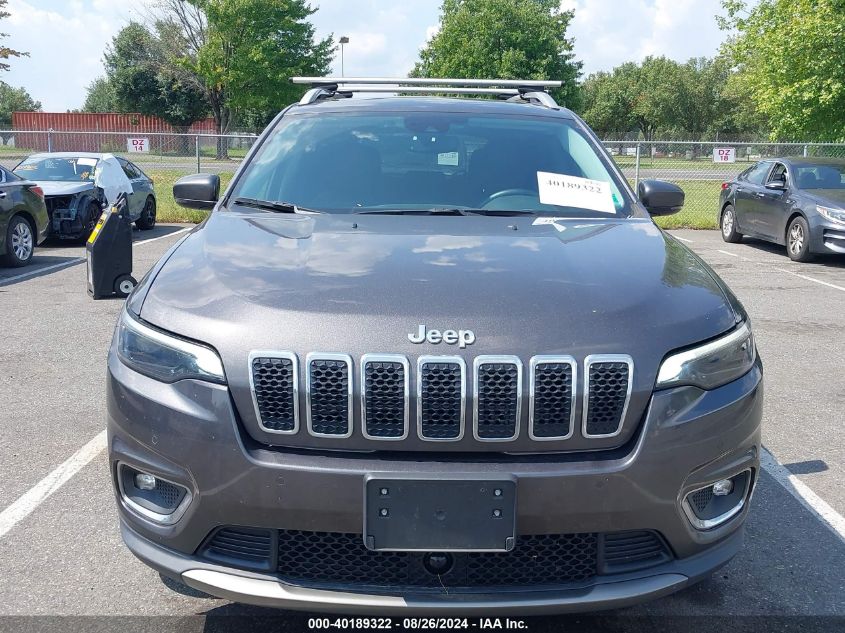 2019 Jeep Cherokee Limited 4X4 VIN: 1C4PJMDX8KD200324 Lot: 40189322