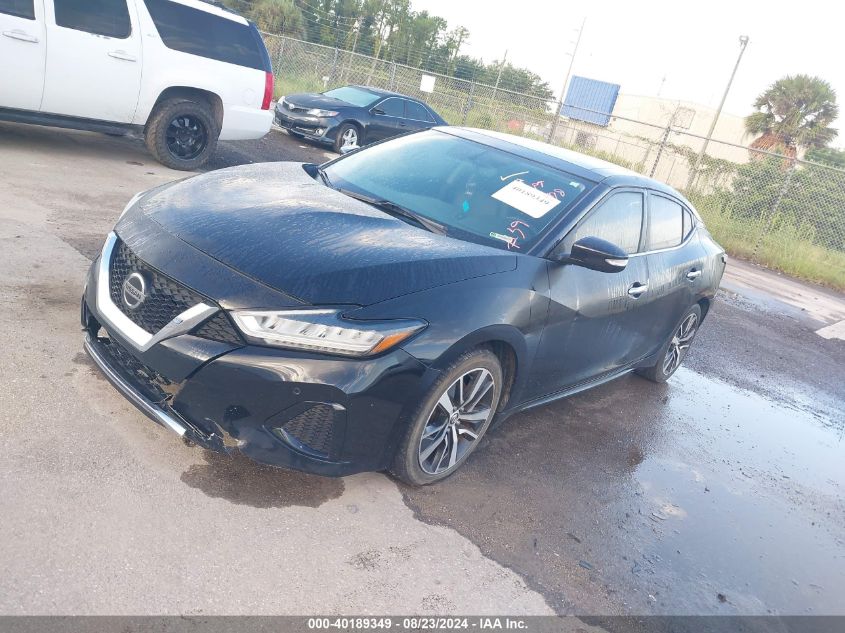 2019 Nissan Maxima 3.5 Sl VIN: 1N4AA6AV1KC381413 Lot: 40189349