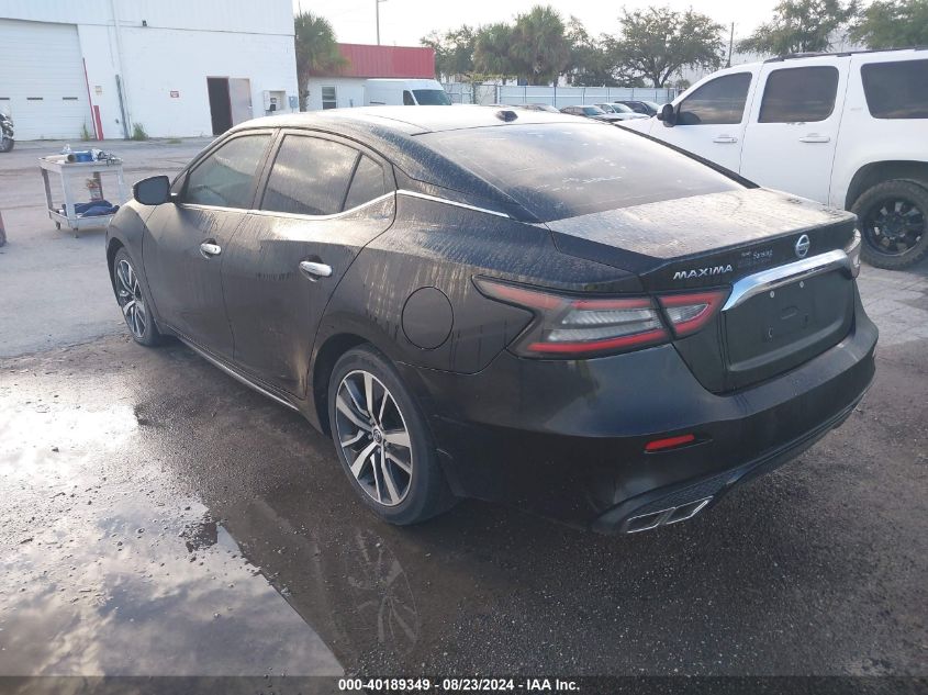 2019 Nissan Maxima 3.5 Sl VIN: 1N4AA6AV1KC381413 Lot: 40189349