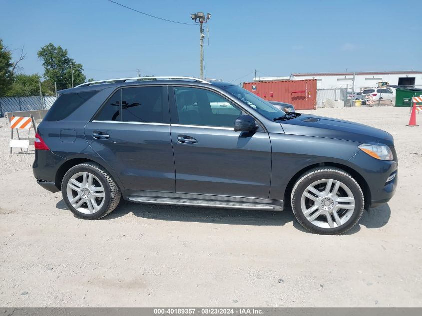 2015 Mercedes-Benz Ml 350 4Matic VIN: 4JGDA5HB2FA537629 Lot: 40189357