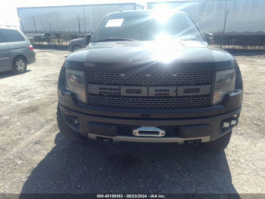 2013 Ford F-150 Svt Raptor VIN: 1FTFW1R61DFC20045 Lot: 40189363