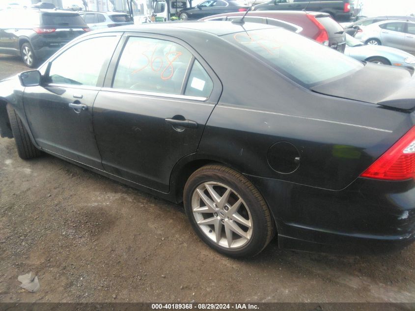 2012 Ford Fusion Sel VIN: 3FAHP0JA2CR405762 Lot: 40189368