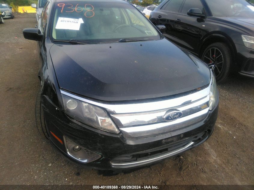 2012 Ford Fusion Sel VIN: 3FAHP0JA2CR405762 Lot: 40189368