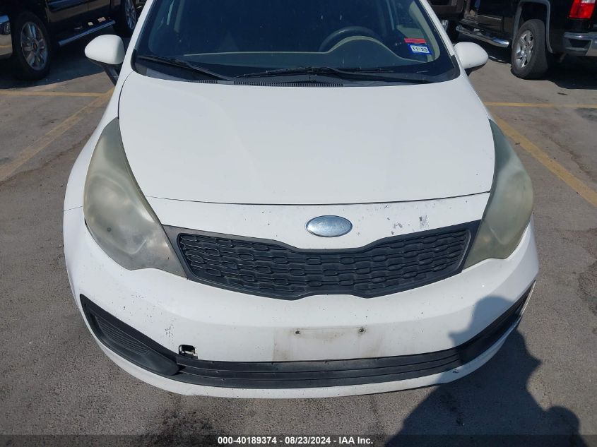 2014 Kia Rio Lx VIN: KNADM4A38E6332565 Lot: 40189374