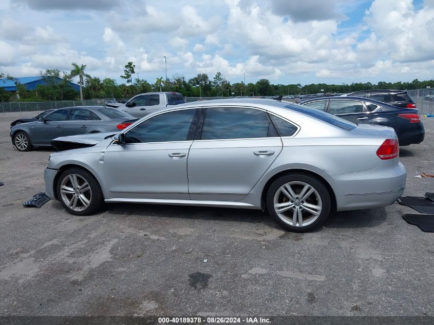 2015 Volkswagen Passat 2.0L Tdi Sel Premium VIN: 1VWCV7A31FC033500 Lot: 40189378