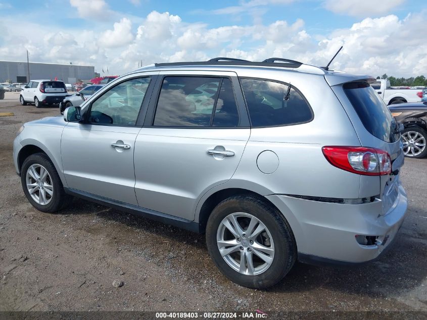 2012 Hyundai Santa Fe Limited VIN: 5XYZK3AB8CG136071 Lot: 40189403