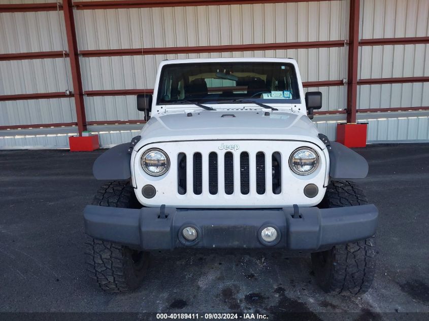 2013 Jeep Wrangler Sport VIN: 1C4AJWAG0DL684553 Lot: 40189411