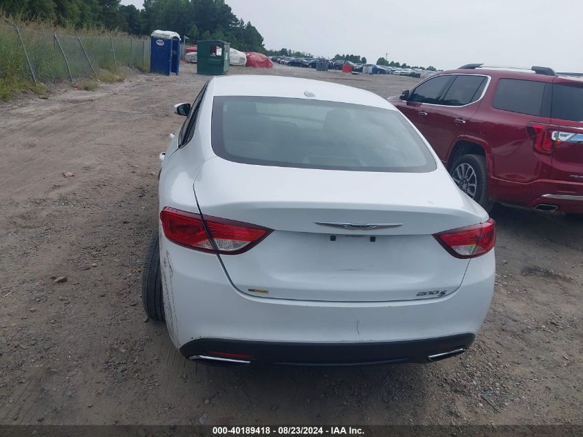 2015 Chrysler 200 S VIN: 1C3CCCBB8FN619207 Lot: 40189418