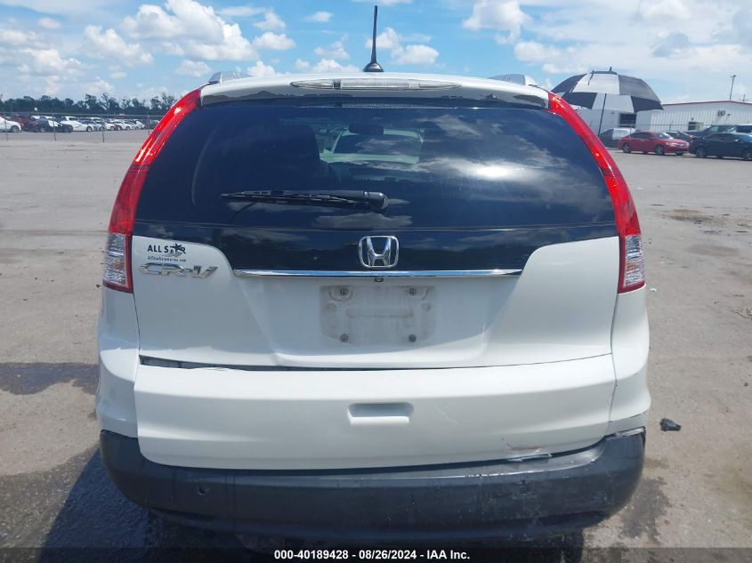 2014 Honda Cr-V Ex-L VIN: 5J6RM3H70EL012289 Lot: 40189428