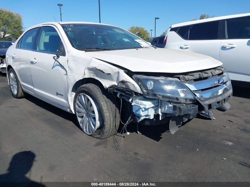 2012 Ford Fusion Hybrid VIN: 3FADP0L33CR438928 Lot: 40189444