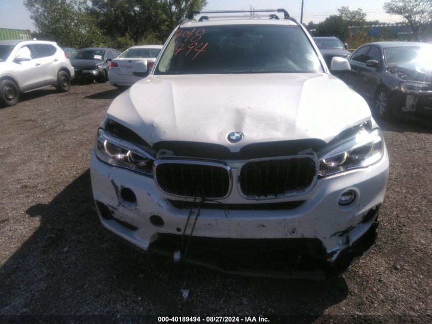 2015 BMW X5 Sdrive35I VIN: 5UXKR2C57F0H37188 Lot: 40189494