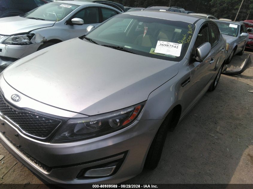 2015 Kia Optima Lx VIN: KNAGM4A71F5587615 Lot: 40189509