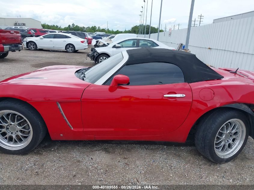 2008 Saturn Sky Red Line VIN: 1G8MF35XX8Y117437 Lot: 40189555