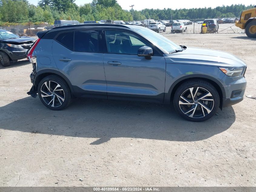 2021 Volvo Xc40 T5 R-Design VIN: YV4162UM1M2585187 Lot: 40189584