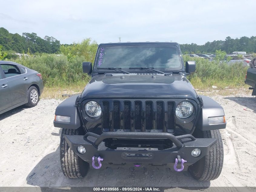 2022 Jeep Wrangler Unlimited Sport VIN: 1C4HJXDN5NW230295 Lot: 40189585