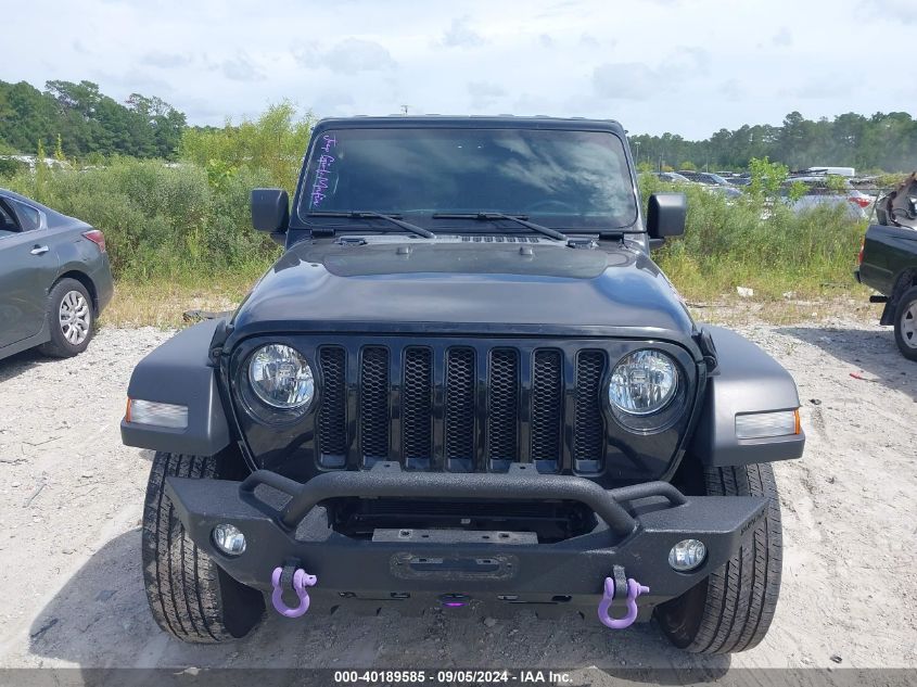 2022 Jeep Wrangler Unlimited Sport VIN: 1C4HJXDN5NW230295 Lot: 40189585