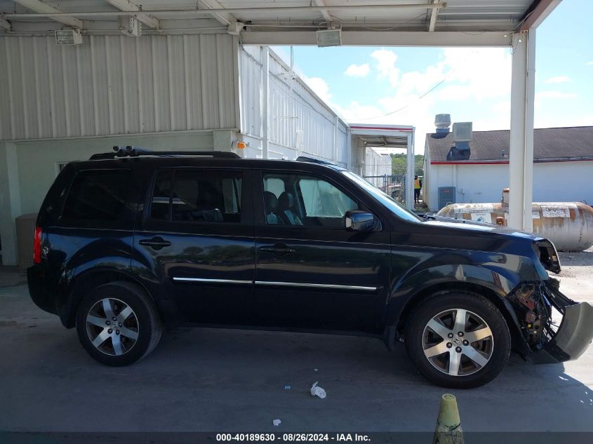 2012 Honda Pilot Touring VIN: 5FNYF3H97CB037753 Lot: 40189630