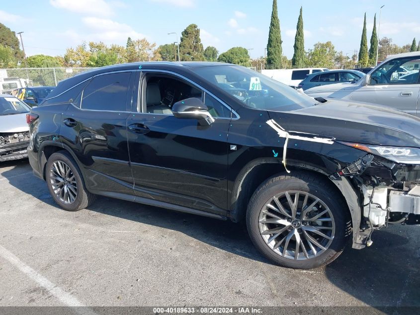 2020 Lexus Rx 350 F Sport Performance VIN: 2T2YZMDA9LC244593 Lot: 40189633