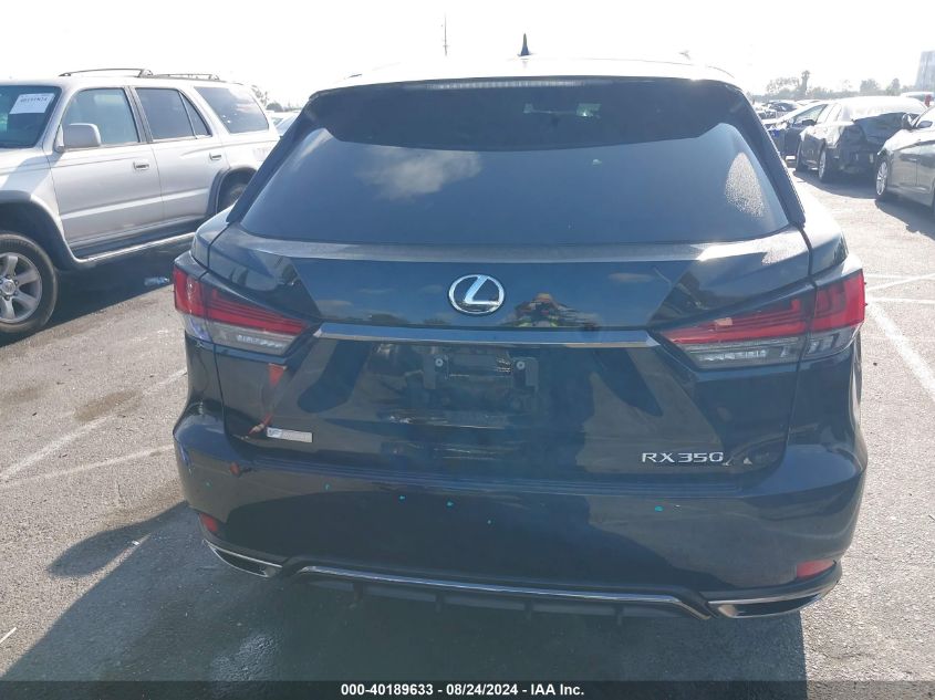 2020 Lexus Rx 350 F Sport Performance VIN: 2T2YZMDA9LC244593 Lot: 40189633