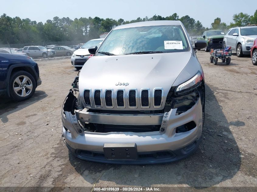 2017 Jeep Cherokee Sport Fwd VIN: 1C4PJLAB1HD232527 Lot: 40189639