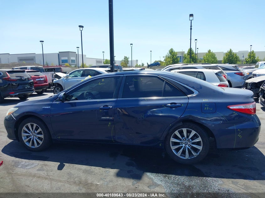 2015 TOYOTA CAMRY HYBRID XLE - 4T1BD1FK0FU144902