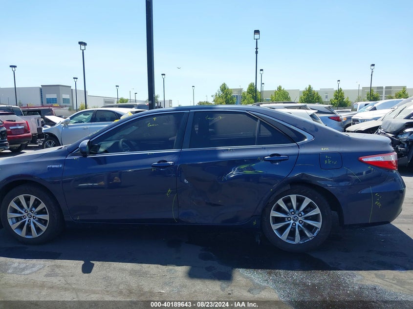 2015 TOYOTA CAMRY HYBRID XLE - 4T1BD1FK0FU144902