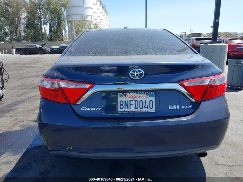 2015 TOYOTA CAMRY HYBRID XLE - 4T1BD1FK0FU144902