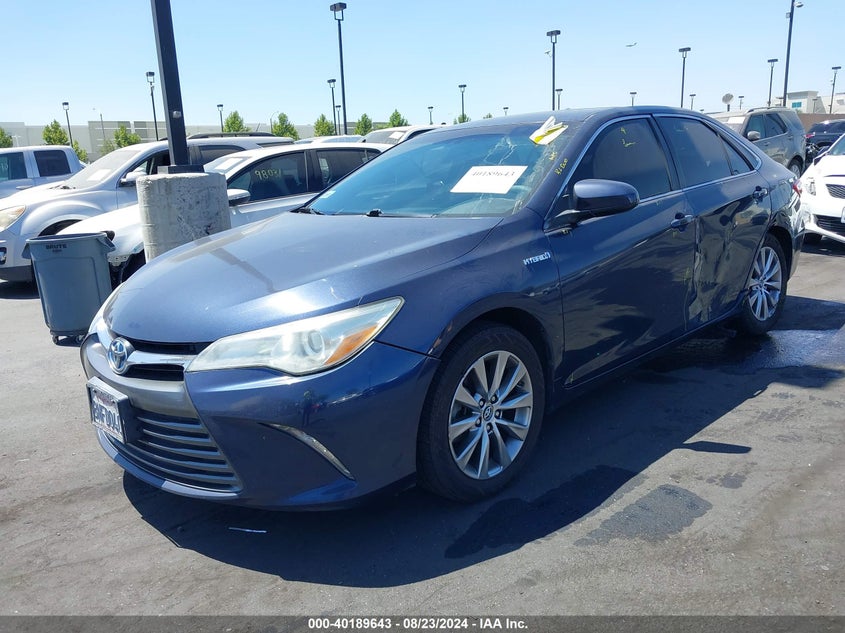 2015 TOYOTA CAMRY HYBRID XLE - 4T1BD1FK0FU144902