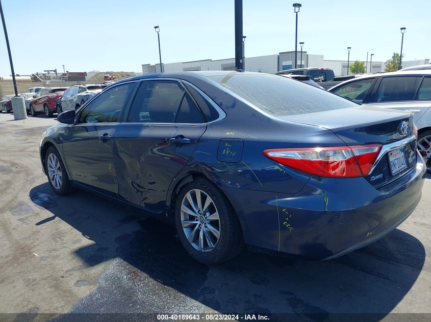 2015 TOYOTA CAMRY HYBRID XLE - 4T1BD1FK0FU144902