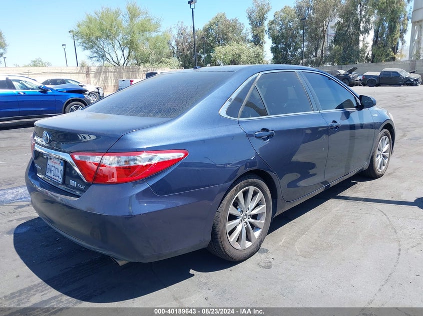 2015 TOYOTA CAMRY HYBRID XLE - 4T1BD1FK0FU144902