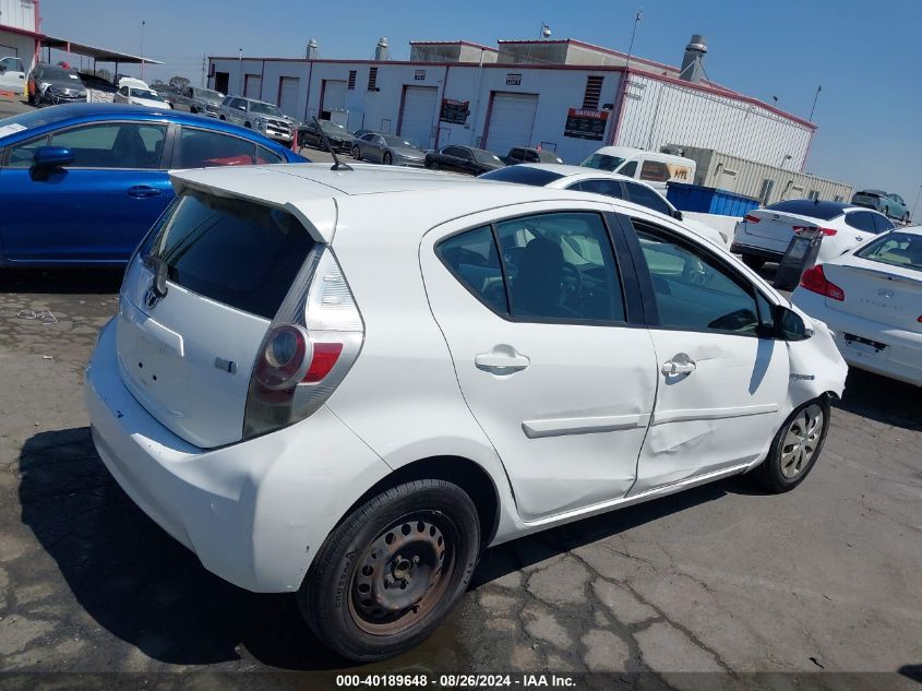 JTDKDTB34D1532163 2013 Toyota Prius C One