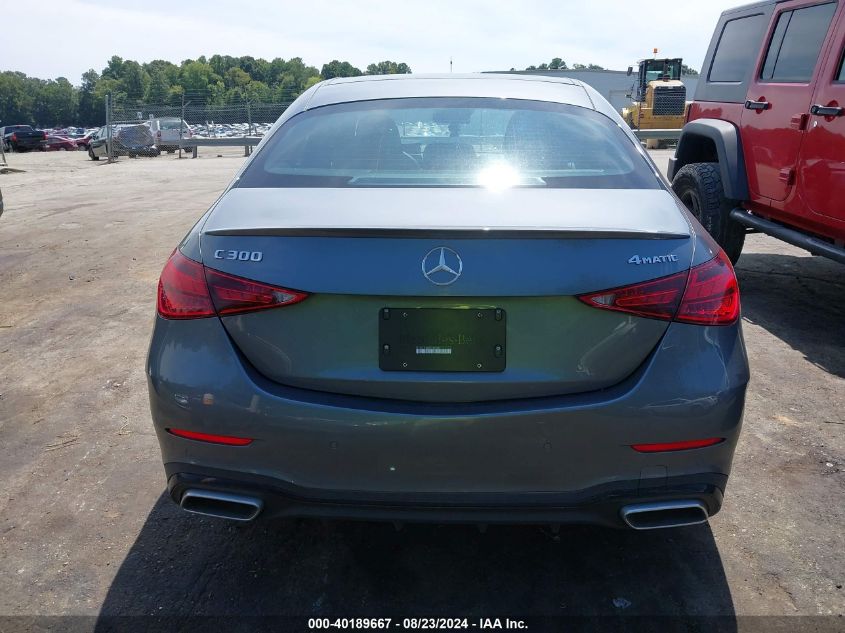 W1KAF4HB0RR155548 2024 Mercedes-Benz C 300