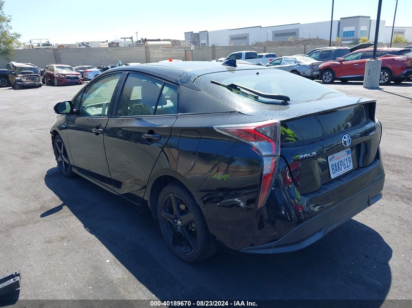2017 TOYOTA PRIUS THREE TOURING - JTDKARFU5H3048446