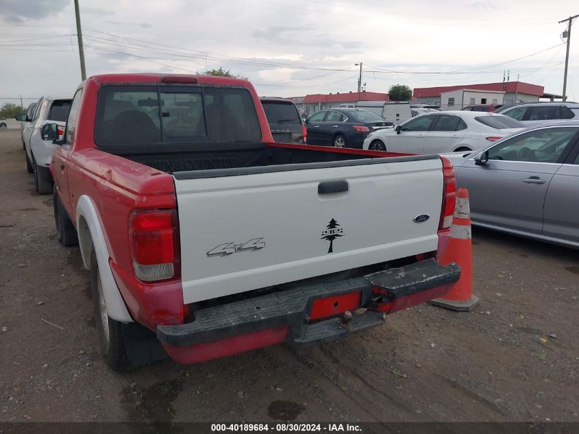 2000 Ford Ranger Xl/Xlt VIN: 1FTYR10C8YPB93736 Lot: 40189684