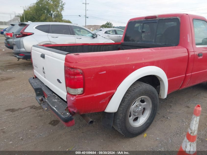 2000 Ford Ranger Xl/Xlt VIN: 1FTYR10C8YPB93736 Lot: 40189684