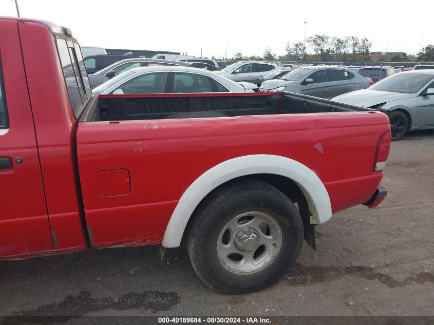 2000 Ford Ranger Xl/Xlt VIN: 1FTYR10C8YPB93736 Lot: 40189684