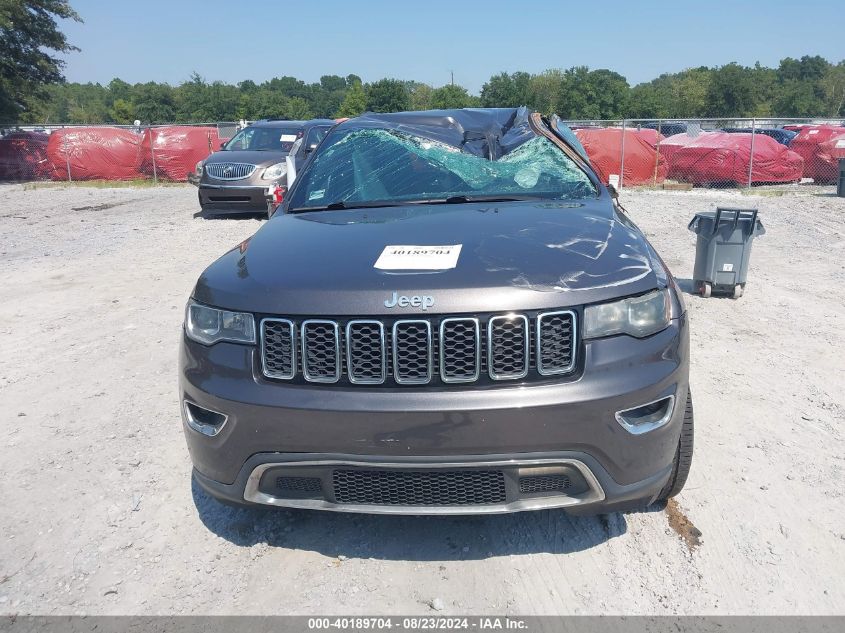 2017 Jeep Grand Cherokee Limited 4X2 VIN: 1C4RJEBGXHC965082 Lot: 40189704