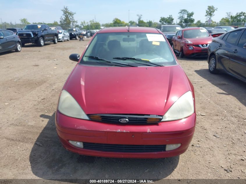 2002 Ford Focus Zts VIN: 1FAFP38302W354144 Lot: 40189724