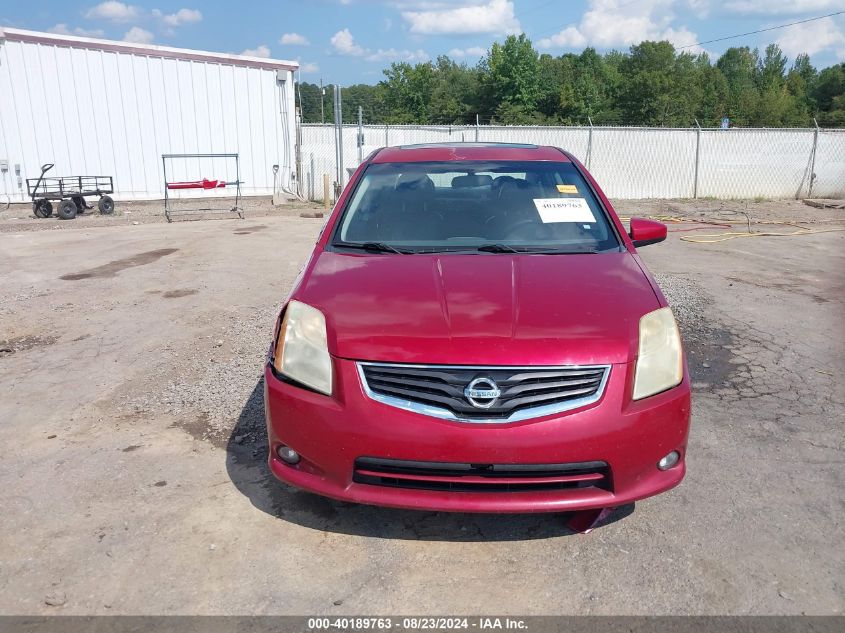 2010 Nissan Sentra 2.0Sl VIN: 3N1AB6AP9AL710826 Lot: 40189763