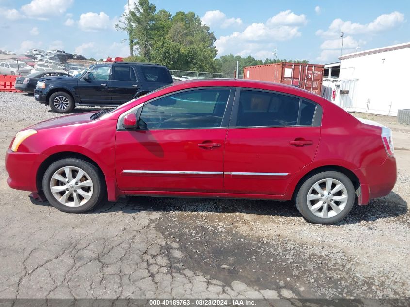 2010 Nissan Sentra 2.0Sl VIN: 3N1AB6AP9AL710826 Lot: 40189763