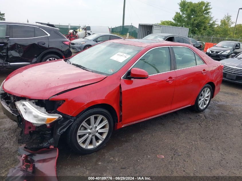 2012 Toyota Camry Xle VIN: 4T4BF1FK4CR177848 Lot: 40189776