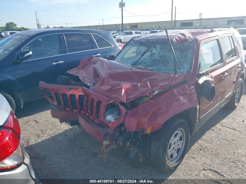 2017 Jeep Patriot Sport Fwd VIN: 1C4NJPBA7HD145302 Lot: 40189781