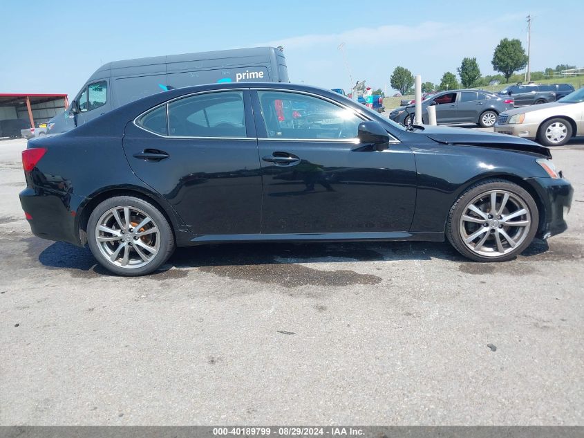 2008 Lexus Is 250 VIN: JTHBK262X82070353 Lot: 40189799